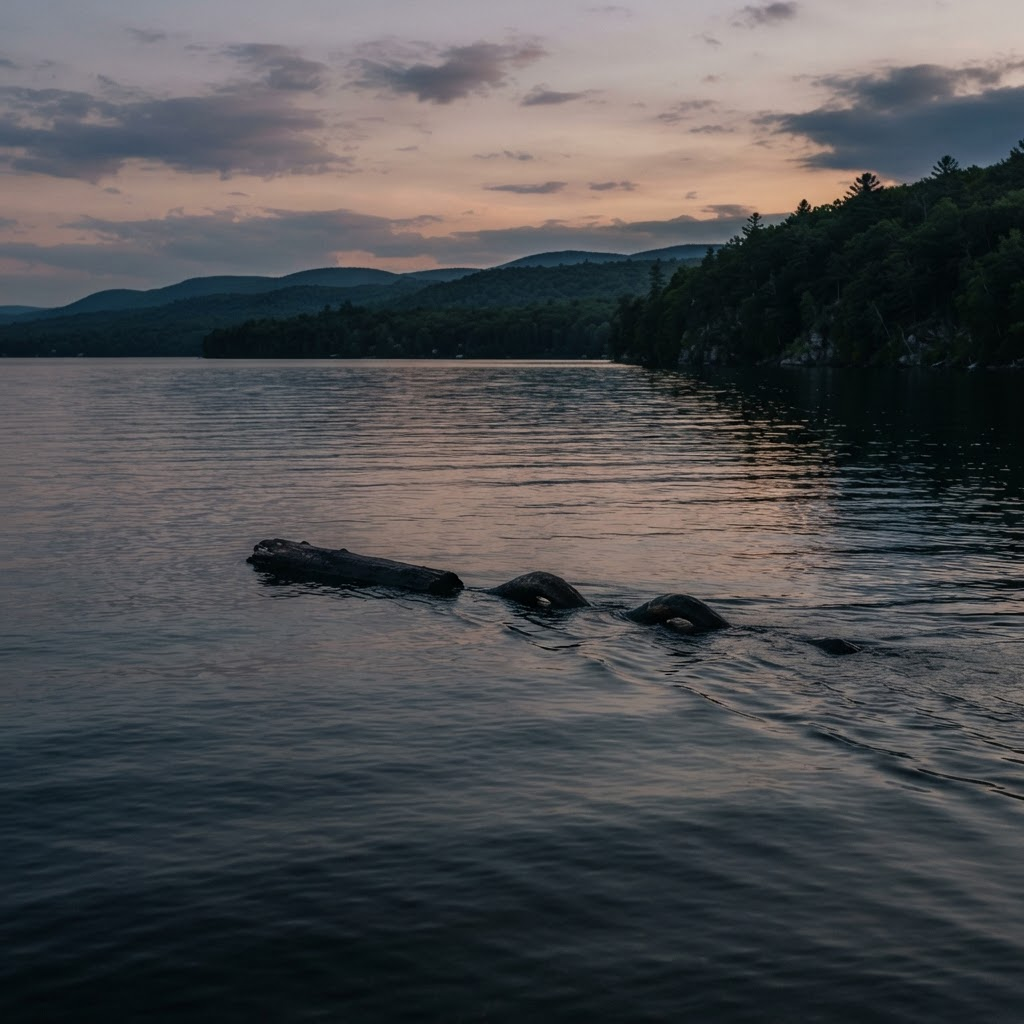 Lake Champlain — Waves, Logs, and Sturgeon