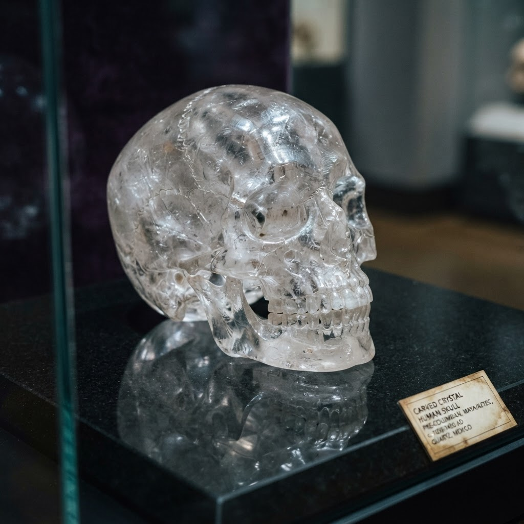 Carved Quartz Skull — Tool-Mark Analysis