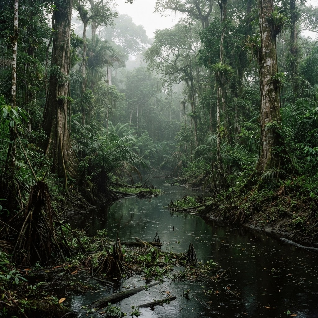 Congo Basin — No Living Dinosaurs