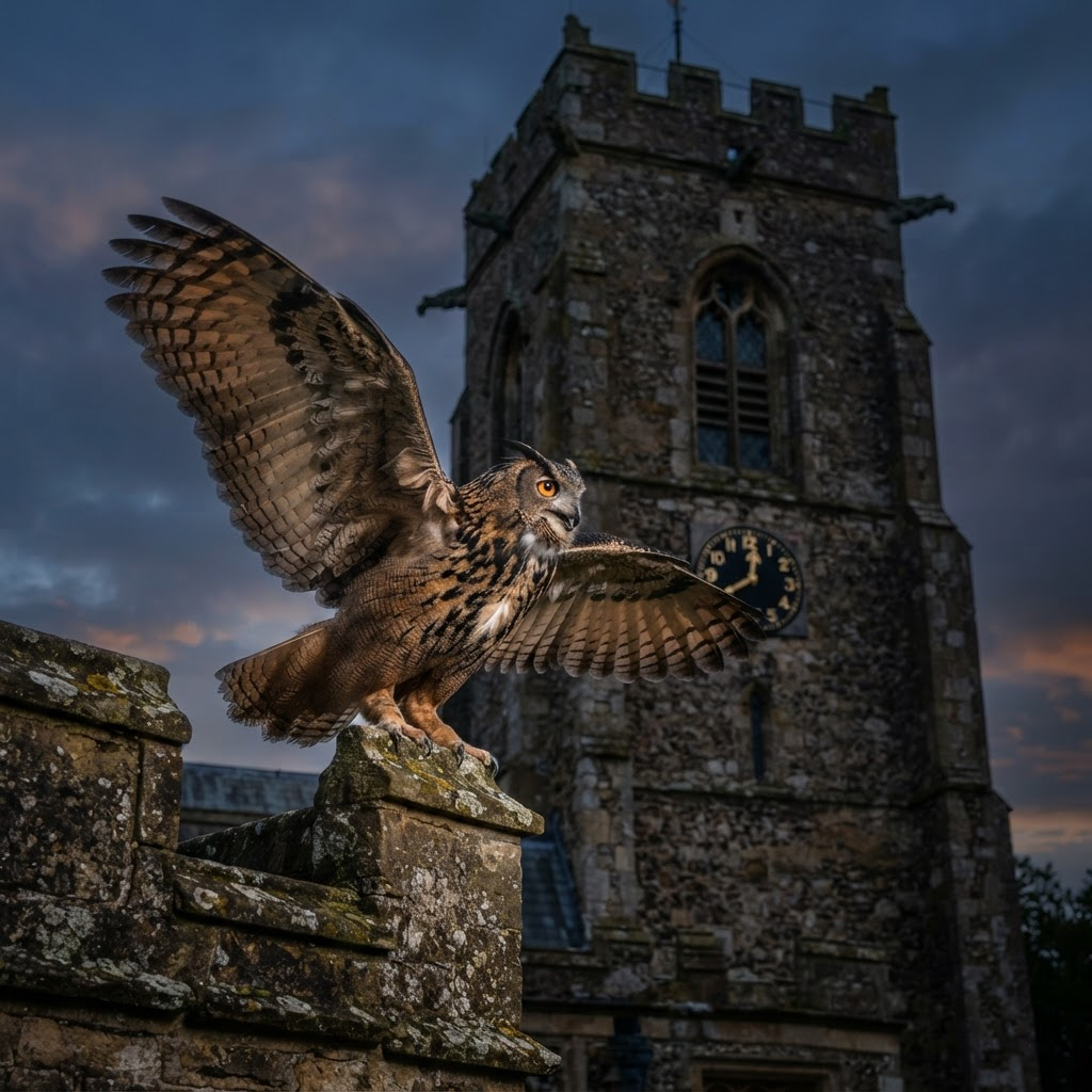 Cornwall 1976 — Owls and a Borrowed Legend